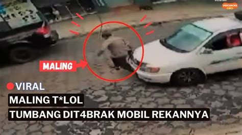 Begal Keokk Dit Brak Mobil Rekannya Sendiri Saat Akan Kabur Gagal