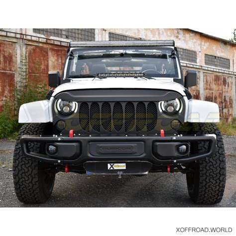 LED Fog Lamps Kit Dragon Style 10th Anniversary Front Bumper Jeep