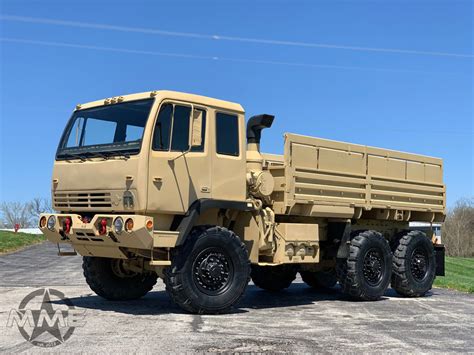 2000 Stewart And Stevenson M1083a1 Mtv 6x6 W Winch 5 Ton Military Cargo