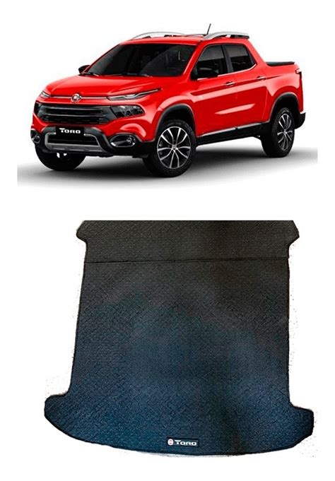 Tapete Para Caçamba Fiat Toro Borracha Pvc Personalizado Parcelamento