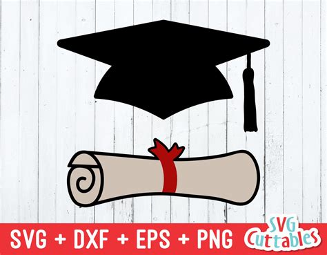 Graduation Svg Hat Svg Diploma Graduation Cut File Svg Etsy