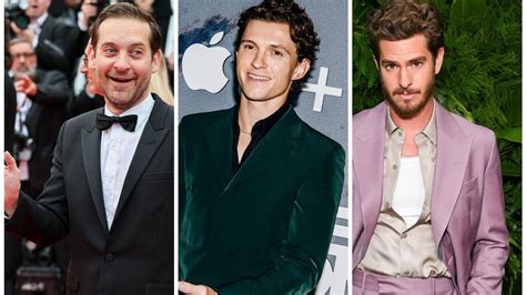 Tom Holland Has A Group Chat With Andrew Garfield And Tobey Maguire