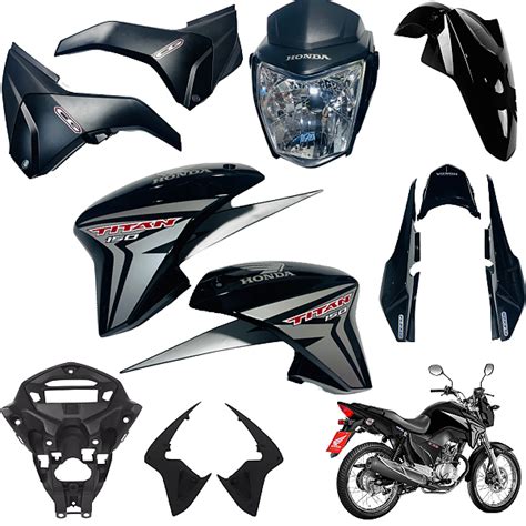 Kit carenagem completo Cg Titan 150 GOMES MOTO PEÇAS