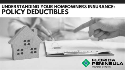 Understanding Your Homeowners Insurance Policy Deductibles