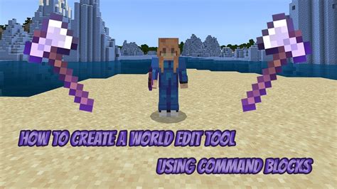 How To Create A World Edit Tool With Command Blocks Minecraft Bedrock