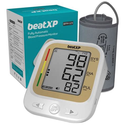 Buy Pristyn Care Beatxp Automatic Blood Pressure Machine Premium White