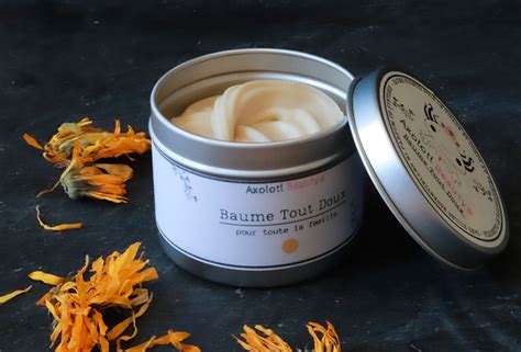 Baume Tout Doux Visage Et Corps Au Calendula T Pezcohuite Axolotl