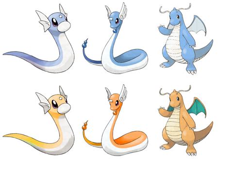 Dragonite colours by LeokearonMSc on DeviantArt