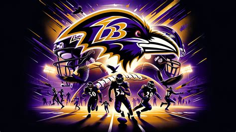 Baltimore Ravens Wallpaper 4K, NFL team, Super Bowl, Soccer