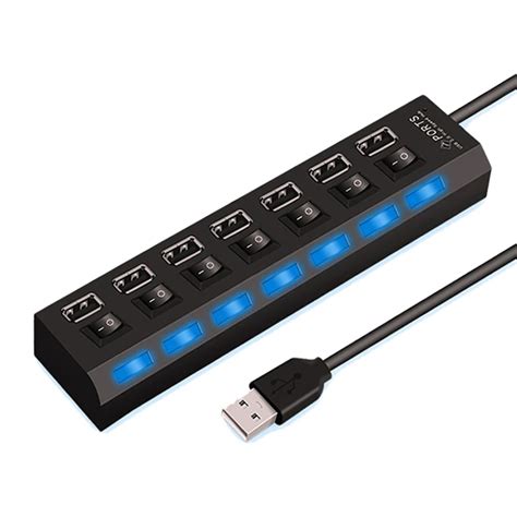 Hoge Snelheid Poorten Usb Hub Adapter Expander Multi Usb