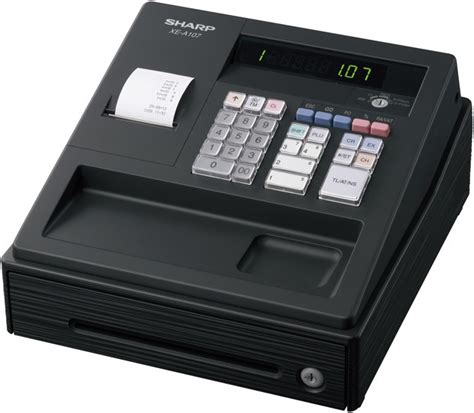 Sharp Xe A Cash Register Black J J Cash Registers