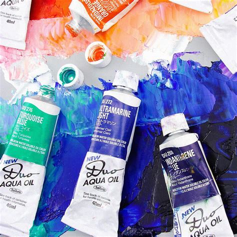 Holbein Duo Aqua Water Soluble Oils Sets Jerry S Artarama