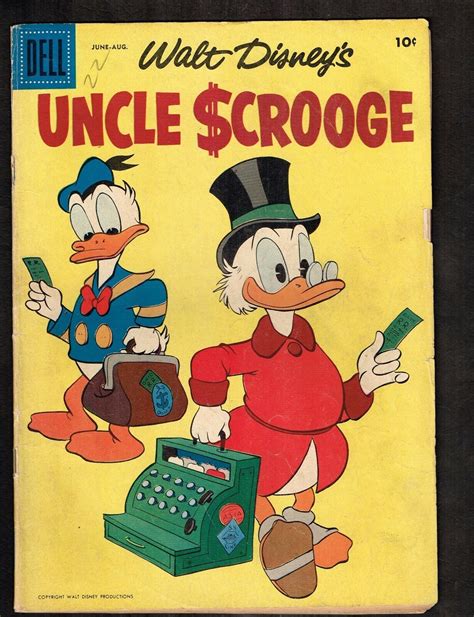 Walt Disney S Uncle Scrooge 22 Dell Comics 4 0 WH Comic Books