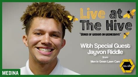 Live At The Hive Men In Green S Jayvon Riddle Explains Why Every