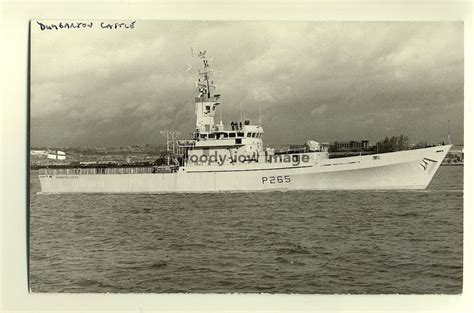 Na0470 Royal Navy Warship Hms Dumbarton Castle Photograph Topics Transportation Boats