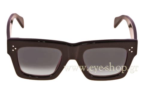 Celine Large Original Cl 41 807w2 Black 50 Sunglasses Men Eyeshop