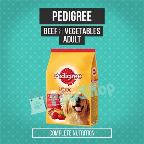 Pedigree Adult Dog Dry Food 20kg Shopee Philippines