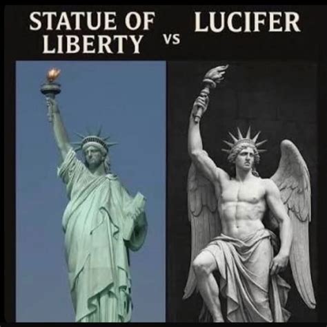 Estatua Da Liberdade E Lucifer