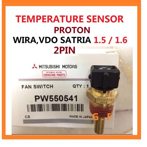 ORIGINAL TEMPERATURE SWITCH PROTON WIRA SATRIA 1 5 1 6 VDO PW550541