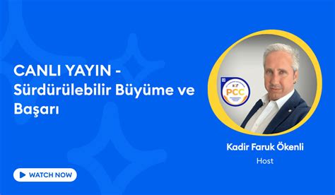 Join CANLI YAYIN Sürdürülebilir Büyüme ve Başarı of Girişimcinin