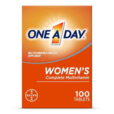 One A Day Womens Complete Multivitamin Tablets Shop Multivitamins At