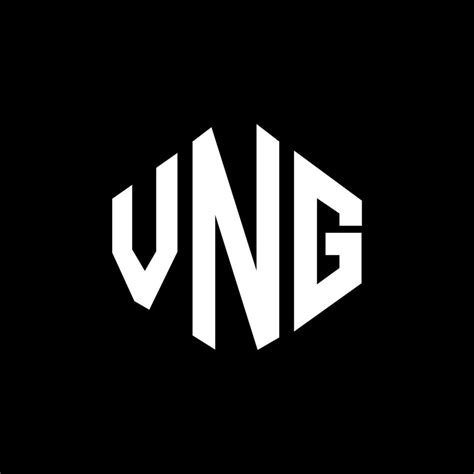 vng letter logo design  polygon shape vng polygon  cube shape