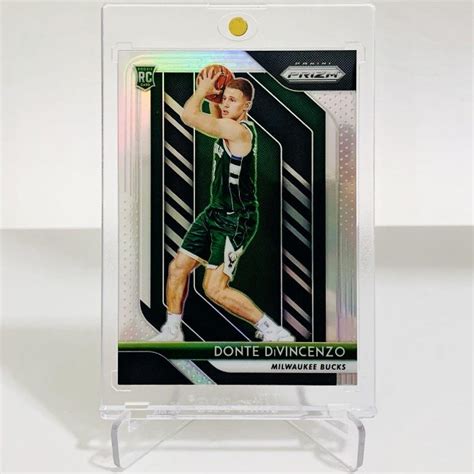 Panini Prizm Donte Divincenzo Silver Prizm Yahoo