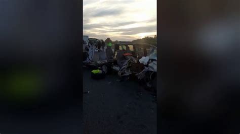 Accident pe autostrada Lugoj Deva Un şofer a scăpat ca prin minune din