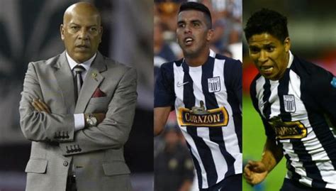 Alianza Lima Roberto Mosquera negó la separación de Albarracín y