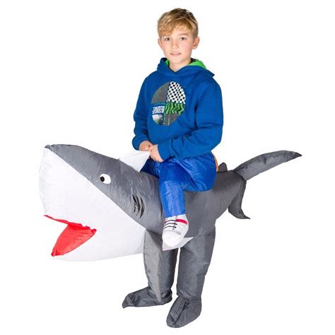 Kids Inflatable Shark Costume Bodysocks Uk