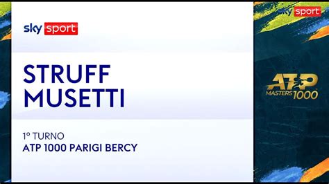 Atp Parigi Bercy Struff Musetti Gli Highlights Youtube