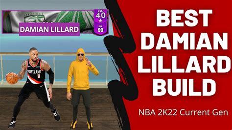 New Best Damian Lillard Build On Nba K Current Gen Youtube