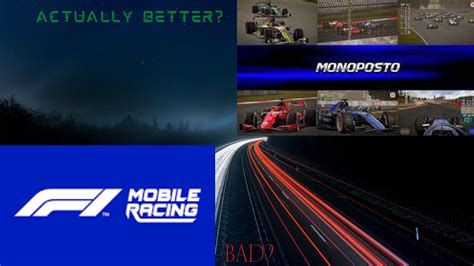 Monoposto Is BETTER Than The OFFICIAL F1 Mobile Racing Game YouTube