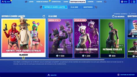 Nouveau Skin Nouvelle Boutique Fortnite Du 28 Juillet Boutique Daujourdhui Youtube