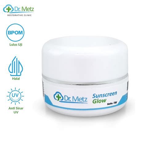 Jual Dr Metz Skincare Sunscreen Glow Gr With Spf Krim Siang