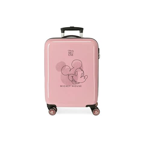 Valise Cabine Rigide Mickey Outline Cm Nue