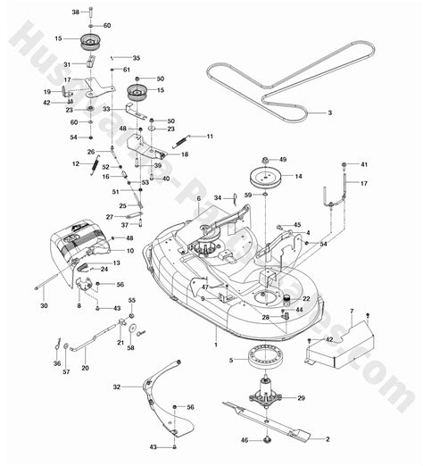 Rz4219 Husqvarna Ztr Mowers Deck Parts