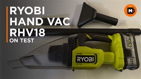 Ryobi Hand Vacuum RHV18 Unboxed And Tested YouTube