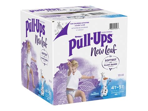 Huggies Pull Ups New Leaf Training Pants Boys Disney Frozen Ii 4t5t 46s