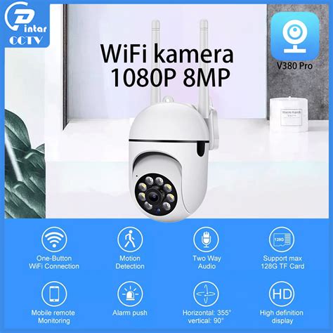 Cctv Ip Camera V Pro Remote Connect To Hp Outdoor Wifi Ptz Pan