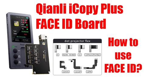 Qianli ICopy Plus 2 1v And 2 2v FACE ID Board For Fix Face ID YouTube