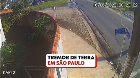 Vídeo Moradores relatam tremor de terra no litoral e no interior de SP