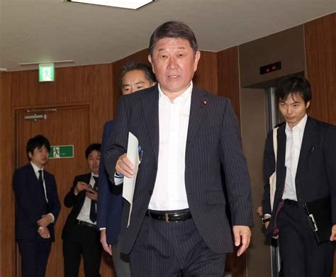 自民・茂木幹事長、公選法見直しの必要性に言及 都知事選の多数同一ポスター 産経ニュース