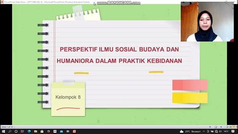 Presentasi Ppt Asuhan Kebidananperspektif Ilmu Sosial Budaya Dan