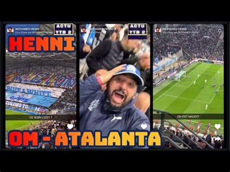 MOHAMED HENNI OM ATALANTA BERGAME MARSEILLE DEMI FINALE EUROPA LEAGUE