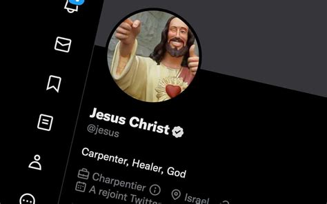 Twitter grâce à Elon Musk Jésus a enfin son compte certifié