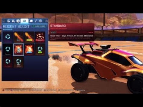 OMG The Black Standard Boost Rocket League YouTube