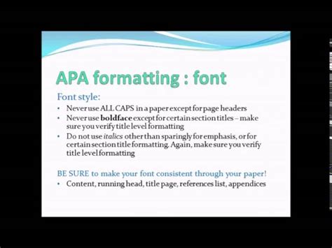 Powerpoint Apa Format Example