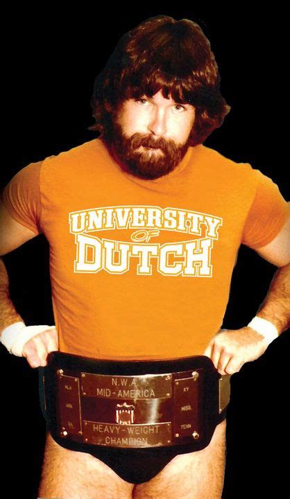 Dirty Dutch Mantell NWA Mid America Heavyweight Champ Nwa Wrestling