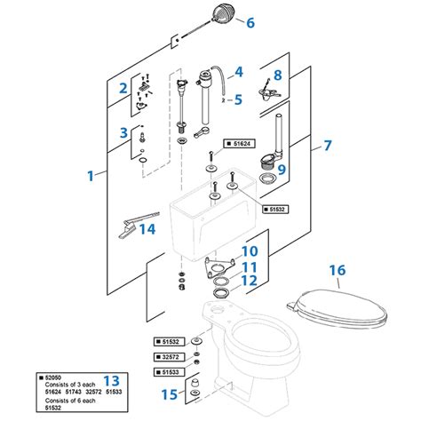 Replacing Kohler Toilet Tank Parts - dismantle the toilet